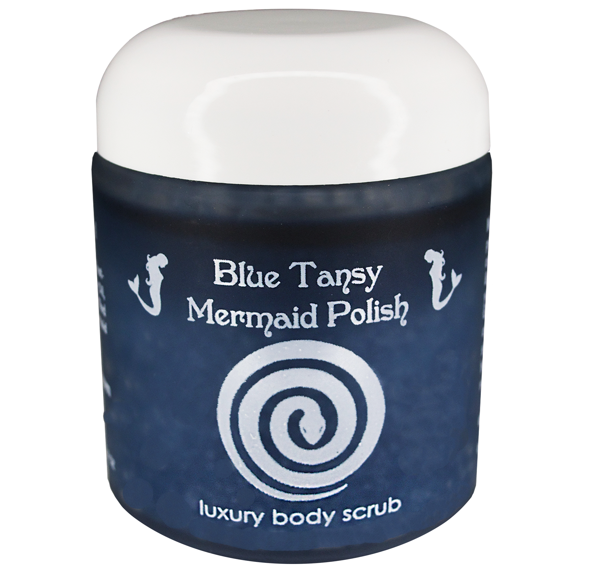 Mermaid Polish ~ blue tansy organic body salt scrub