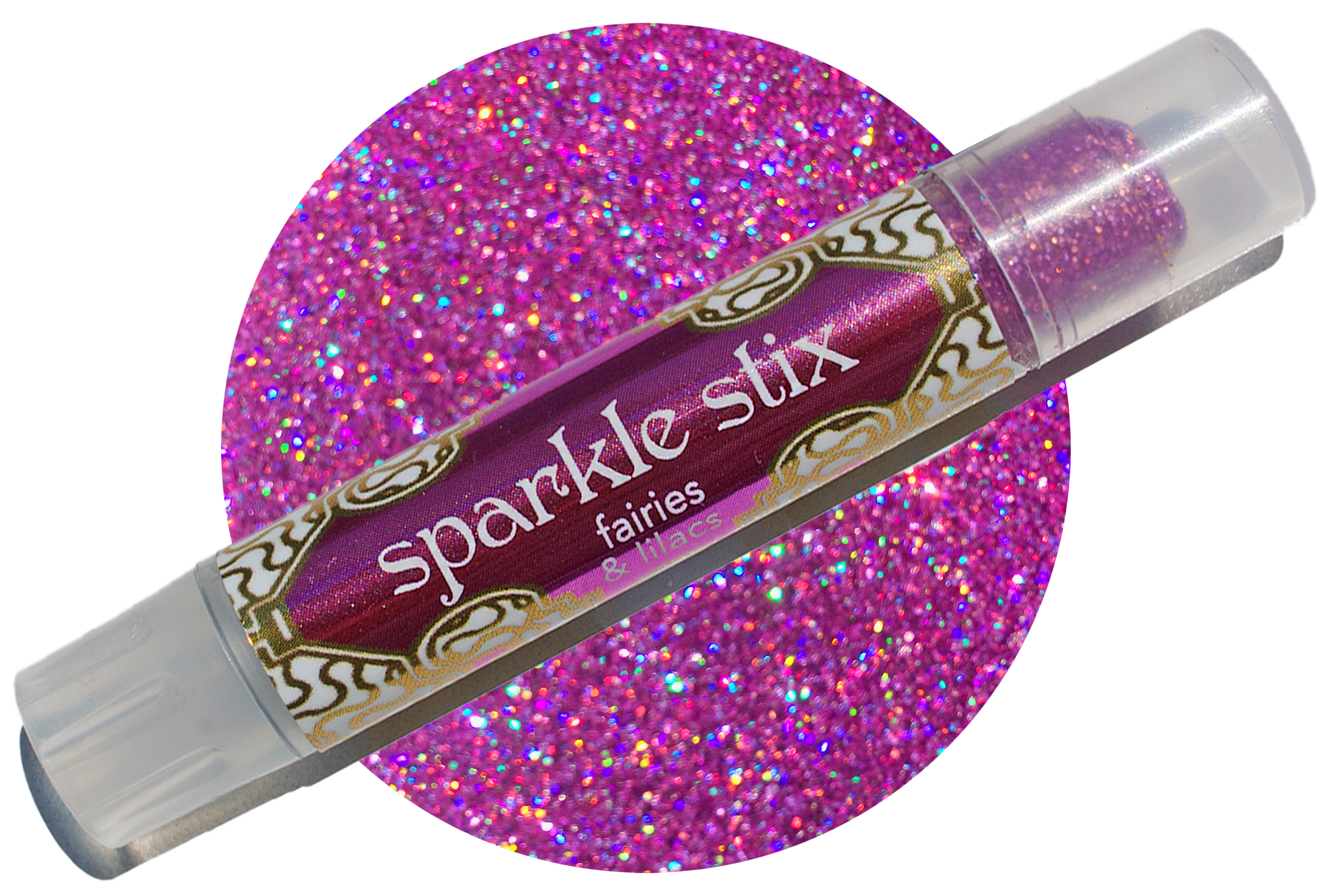 Sparkle Stix ~ fairies & lilacs organic glitter stix face + body