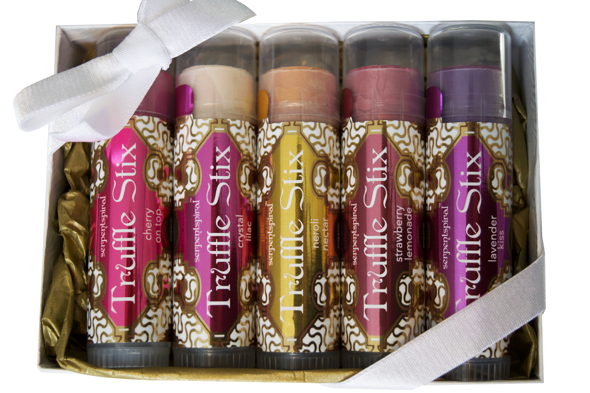 Truffle Stix Deluxe ~ mix & match stix pack organic chocolate luxury lip balms save $20