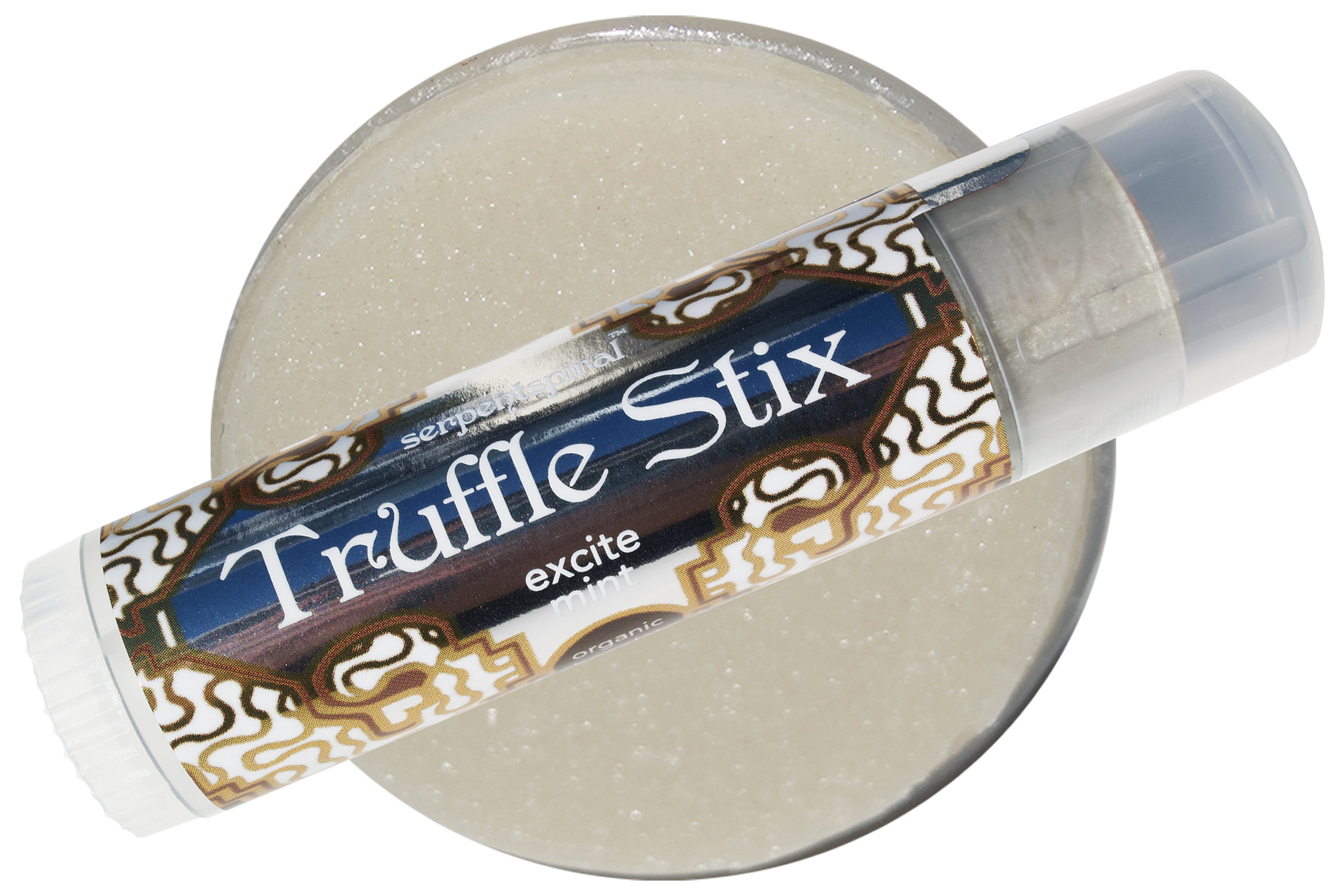 Truffle Stix ~ excite mint organic luxury chocolate lip balm