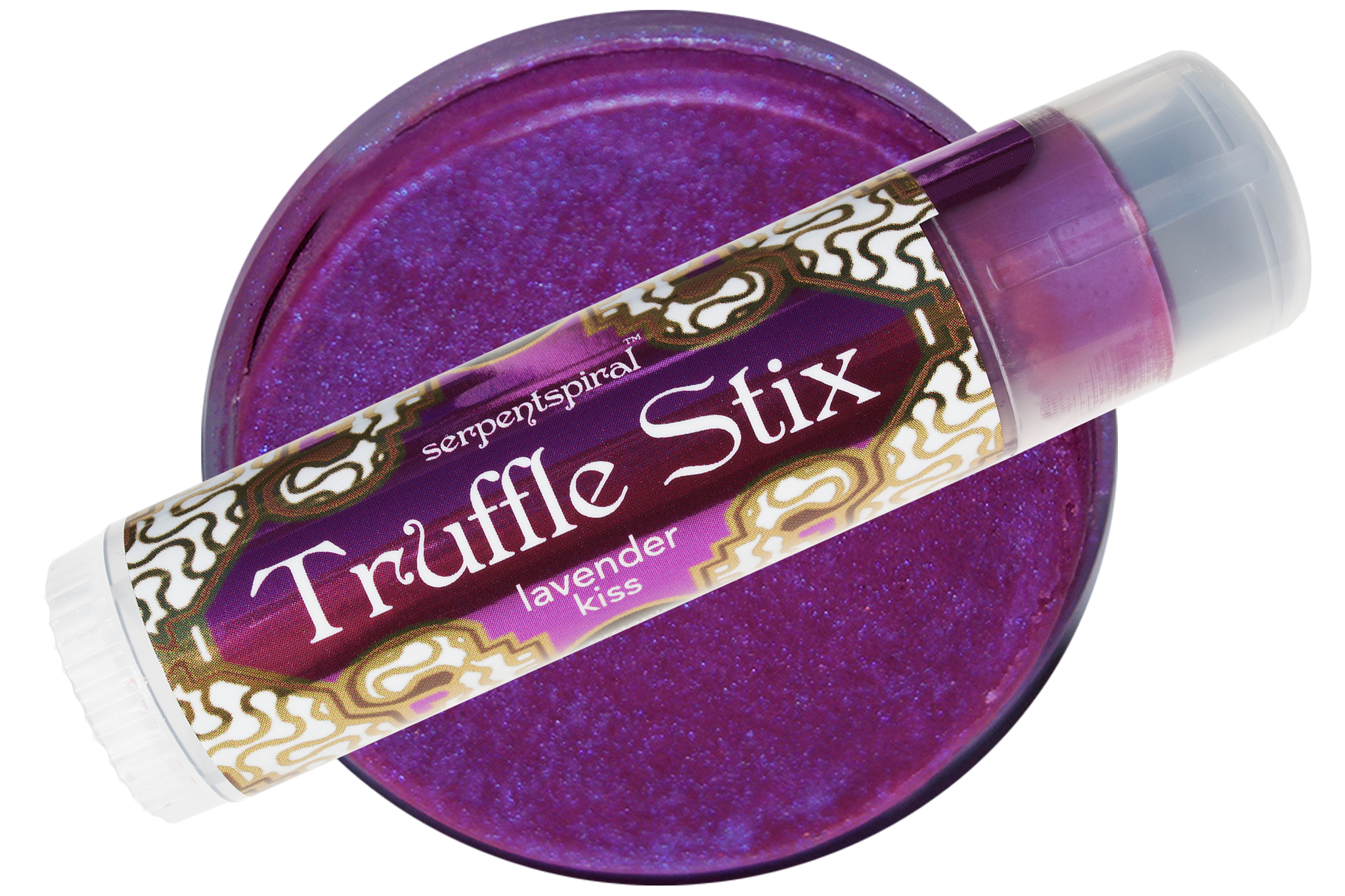 Truffle Stix ~ lavender kiss organic luxury chocolate lip balm