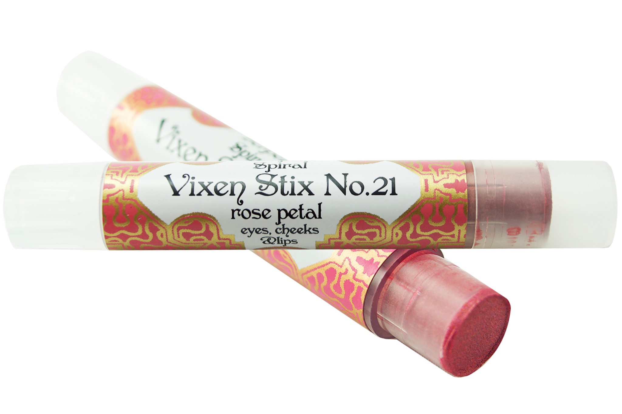 Vixen Stix No.21 ~ rose petal organic lip stick